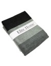 Ριχτάρι ριγέ μαύρο/γκρι/ανθρακί Elite Home Premium Collection - 2 Όψεων, 4 διαστάσεις