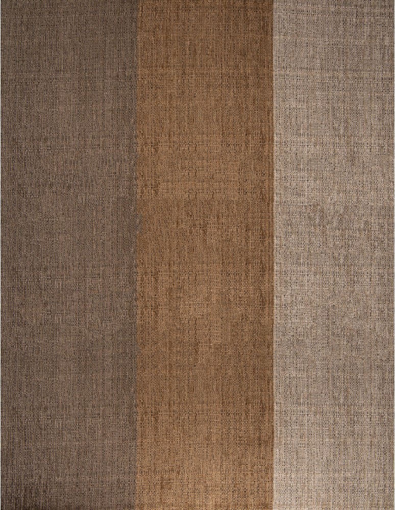 Ριχτάρι ριγέ μπεζ/μόκα/πούρου Elite Home Premium Collection - 2 Όψεων, 4 διαστάσεις