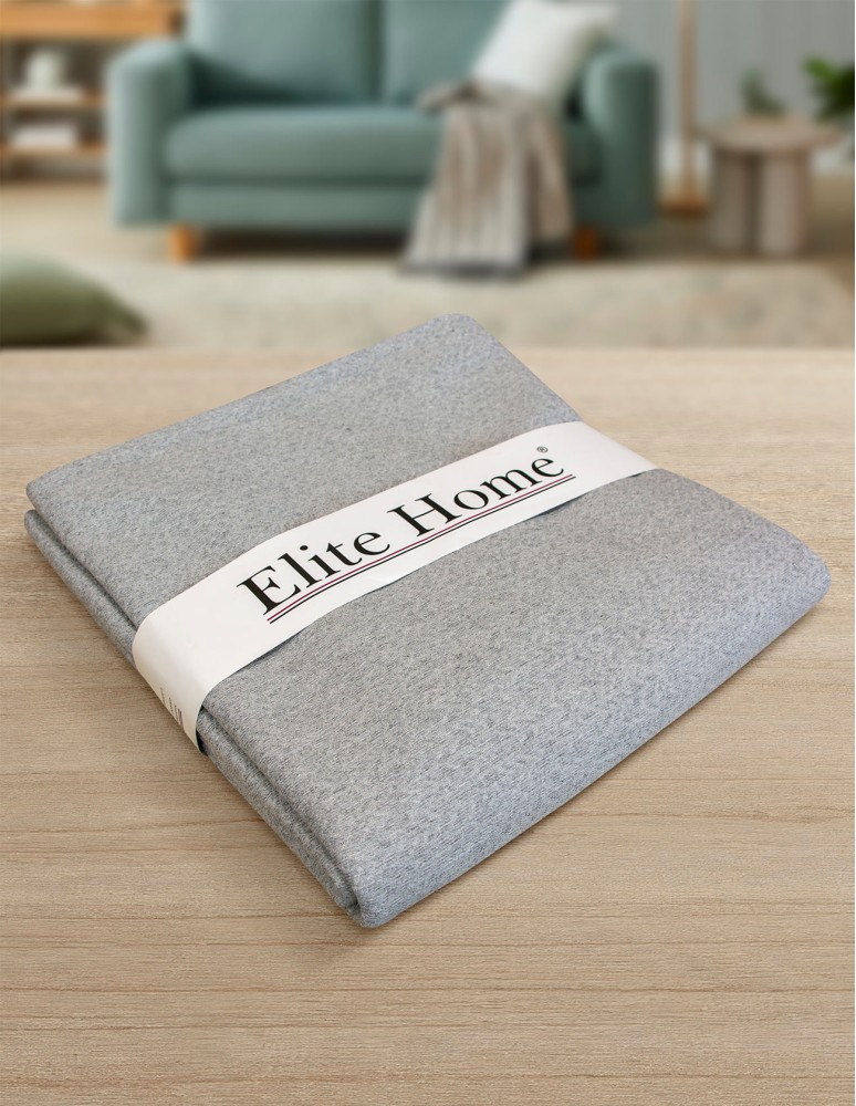 Ριχτάρι Βαμβακερό Γκρι Ανοιχτό - Elite Home - 4 Διαστάσεις