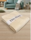 Ριχτάρι Βαμβακερό Εκρού Ζακάρ Φυλλωτό - Elite Home - 4 Διαστάσεις