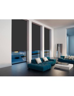 Ρόλερ Μονόχρωμο Μαύρο BLACKOUT 2207