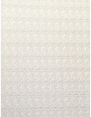 Σετ κουρτίνες LUXURY - Δίχτυ lurex λευκό - Δαντέλα κεντημένη εκρού/γκρι αρζάν