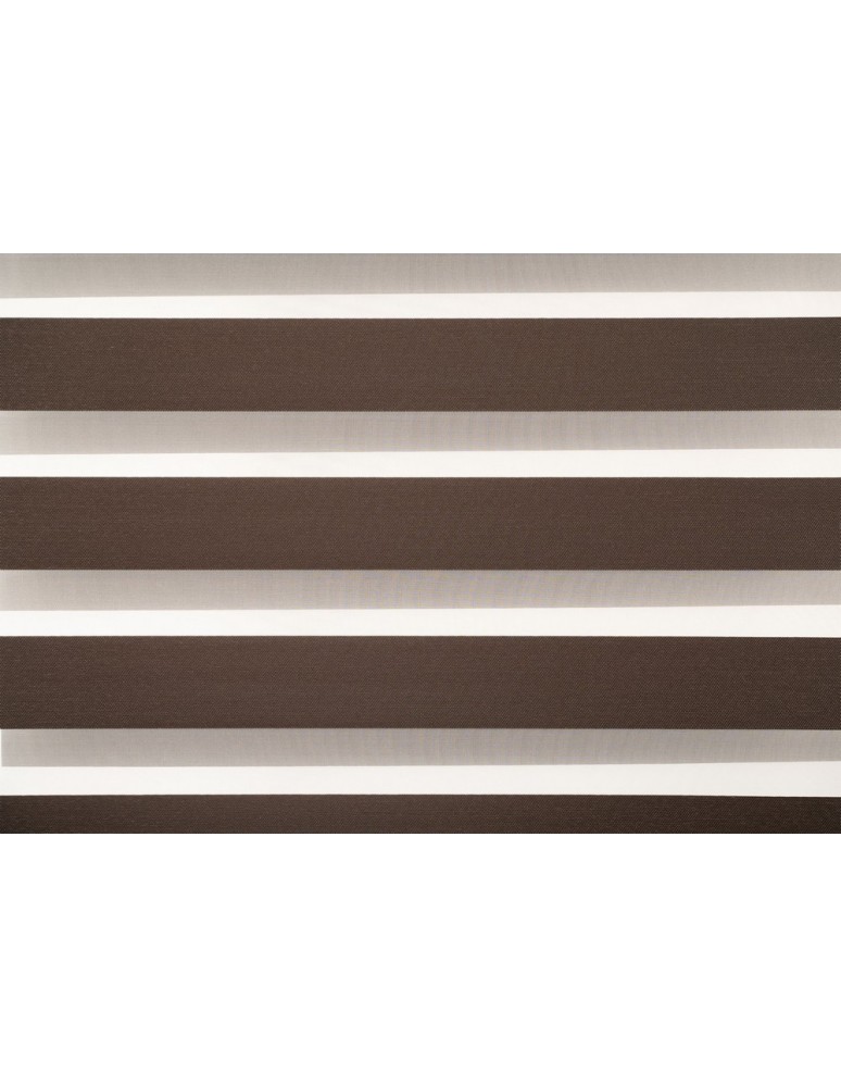 Ρολοκουρτίνα διπλή zebra 4060-10 καφέ-λαδί