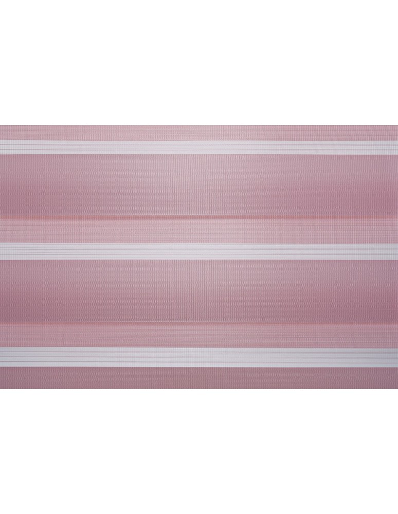 Ρολοκουρτίνα διπλή zebra D-601-09 ροζ ανοιχτό