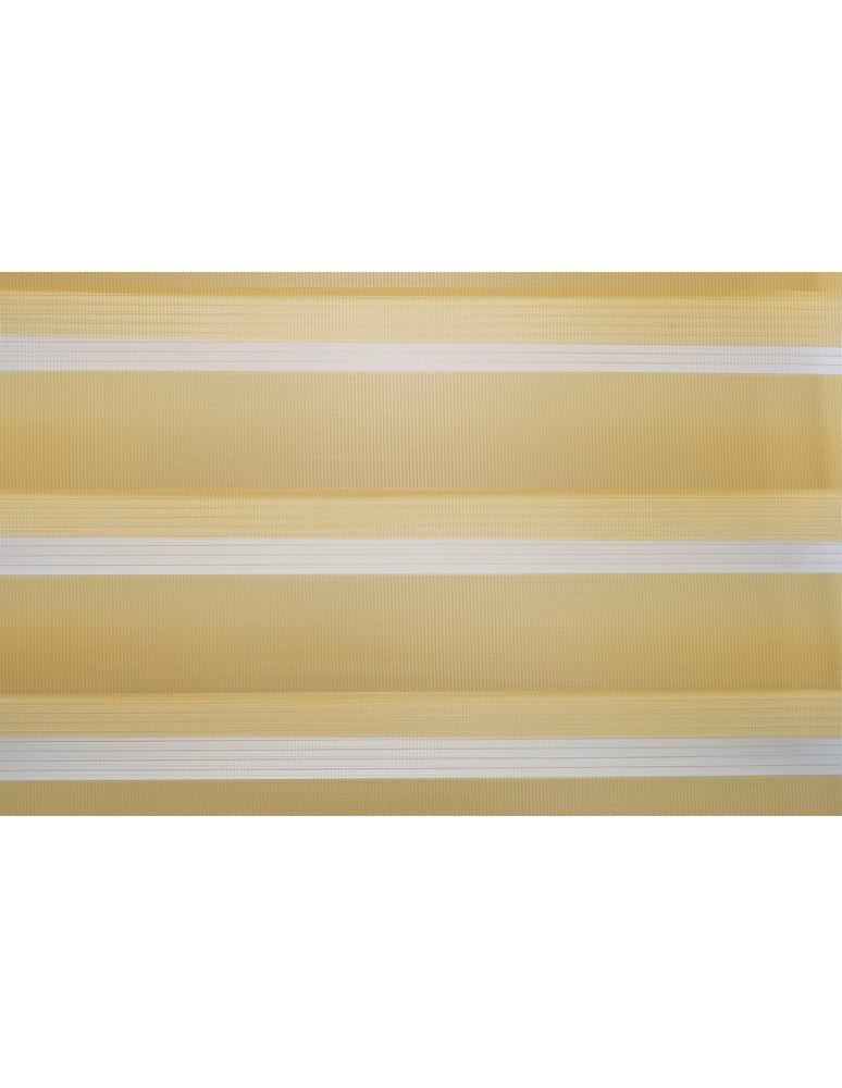 Ρολοκουρτίνα διπλή zebra D-601-10 κίτρινο