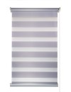 Ρολοκουρτίνα διπλή zebra D-601-21 γκρι-λιλά