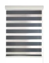 Ρολοκουρτίνα διπλή zebra D-603-13 γκρι-πετρόλ